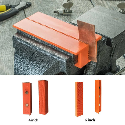 2pcs 4/5/6 Inch Magnetic Soft Pad Jaw Rubber For Metal Vise Bench Machine Tools For Metal Vise Bench Machine Tools Beauty World Shop