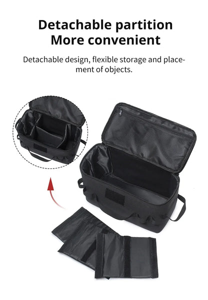 Outdoor Camping Gas Tank Storage Bag Large Capacity Ground Nail Tool Bag Gas Canister Picnic Cookware Utensils Kit Bag Beauty World Shop