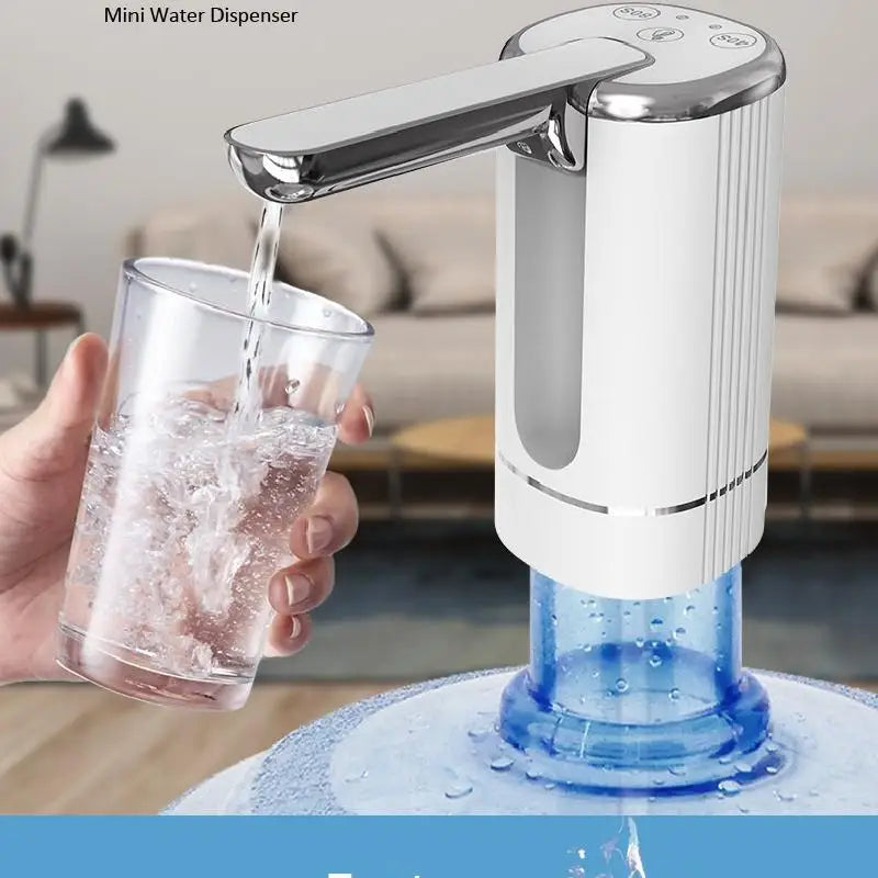 HOMEFISH Electric Household Folding Water Pump Bucket Automatic Water Dispenser Small Water Outlet for Home Use Beauty World Shop