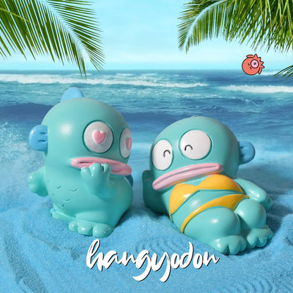 8pcs Mermaid Hangyodon Blind box Big Mouth Fish Anime Figure Desktop Decoration Student Surprise Gift Mystery Box Wholesale Beauty World Shop