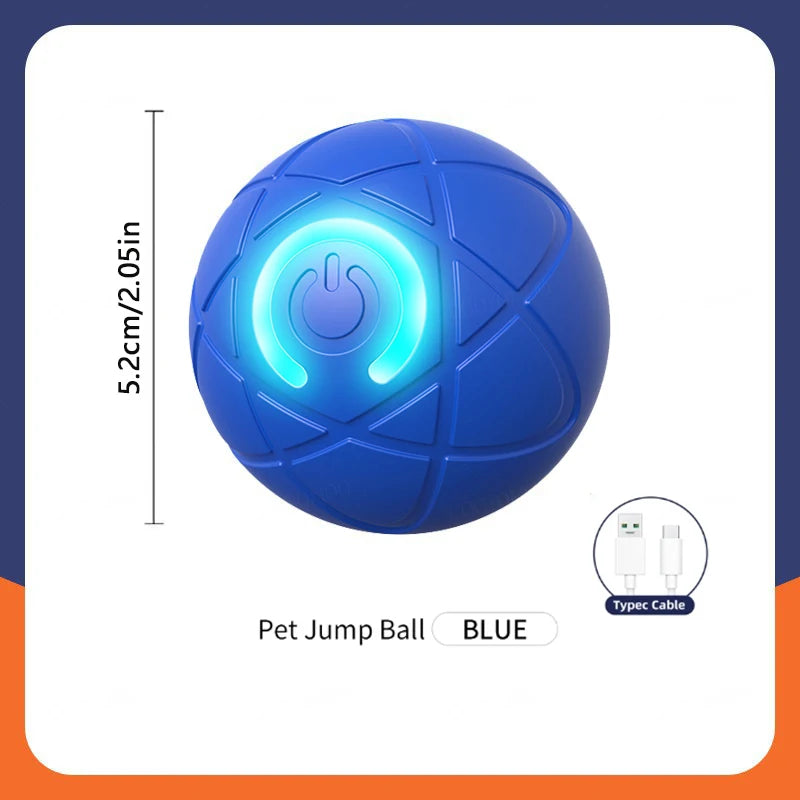 Smart Dog Toys Ball Electronic Interactive Pet Toy Moving Ball USB Automatic Moving Bouncing for Puppy Birthday gift Cat Product Beauty World Shop