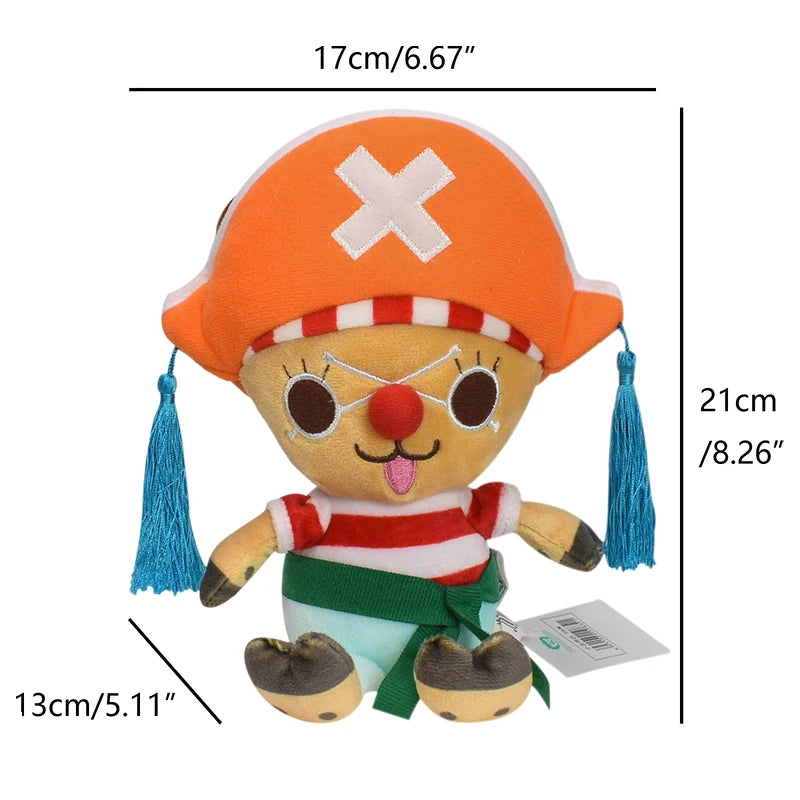 Monkey·D·Luffy Trafalgar D Water Law Tony Tony Chopper Luffy Plush Toy, Peluche Dolls Stuffed Figure for Kids Gift Beauty World Shop