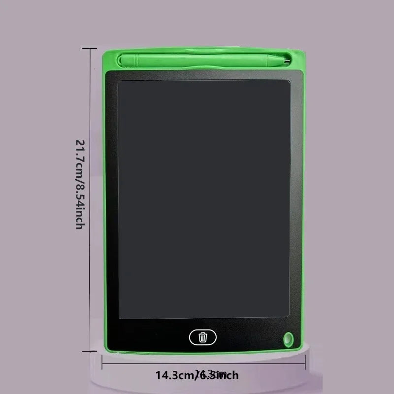 6.5/8.5/10/12 Inch LCD Drawing Tablet for Kids, Rechargeable Erasable Board with Pen, Travel Educational Toy Gift for Boys Girls Beauty Fashion