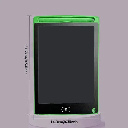6.5/8.5/10/12 Inch LCD Drawing Tablet for Kids, Rechargeable Erasable Board with Pen, Travel Educational Toy Gift for Boys Girls Beauty Fashion