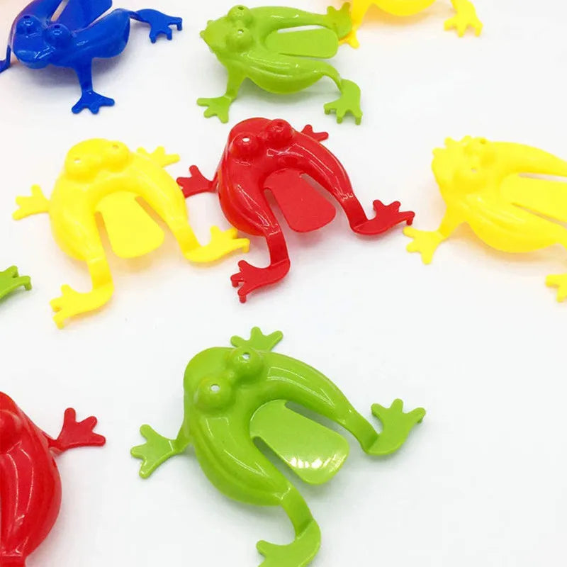 10-20Pcs Jumping Frog Bounce Fidget Toys For Kids Novelty Assorted  Stress Reliever Toys For Children Birthday Gift Party Favor Beauty World Shop