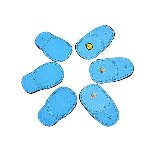6pcs Children Health Care Kids Child Occlusion Medical Lazy Eye Patch Eyeshade For Kids Strabismus Treatment Vision Care Kit Beauty Trend Shop