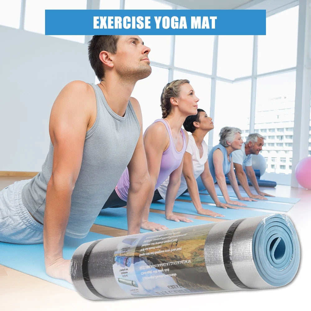 1800x500x6mm EVA Yoga Exercise Mat Moisture-proof Outdoor Camping Picnic Mat Yoga Mats Body Building Gym Fitness Accessories Beauty World Shop