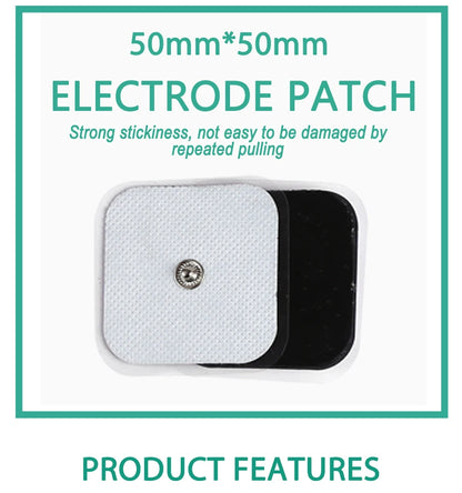 5*5cm  Unit Replacement Pads Non-woven Self Adhesive for  Patches Digital Machine Massager Body Massager Sticker Beauty World Shop
