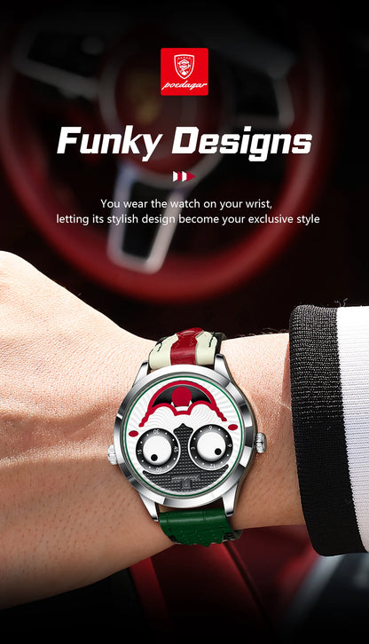 POEDAGAR Original Luxury Watch For Man Waterproof High Quality Male Wristwatch Quartz Leather Sports Fashion Men's Watches Reloj Beauty World Shop