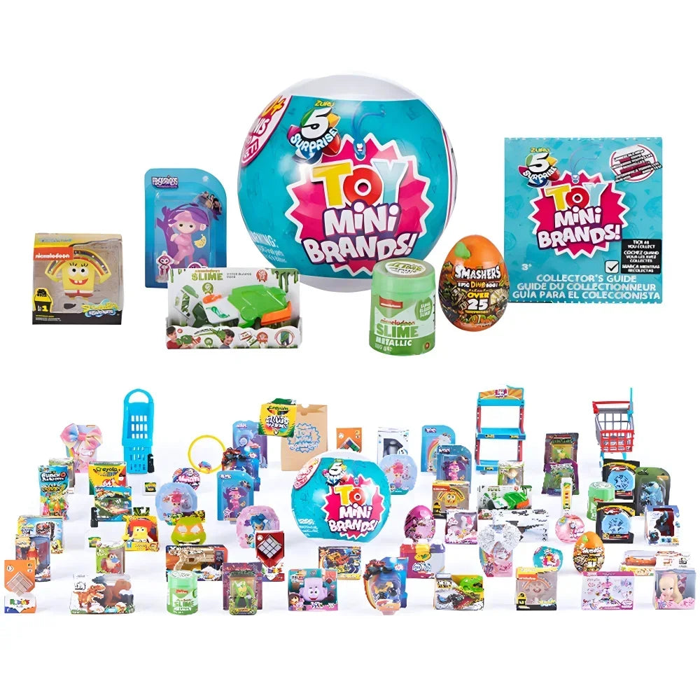 Zuru 5 Surprise Mini Brands Toys Zuru Mystery Blind Box Original Miniature Toy Childrens Surprise Blind Box Toy Gifts Cute Toys Beauty World Shop