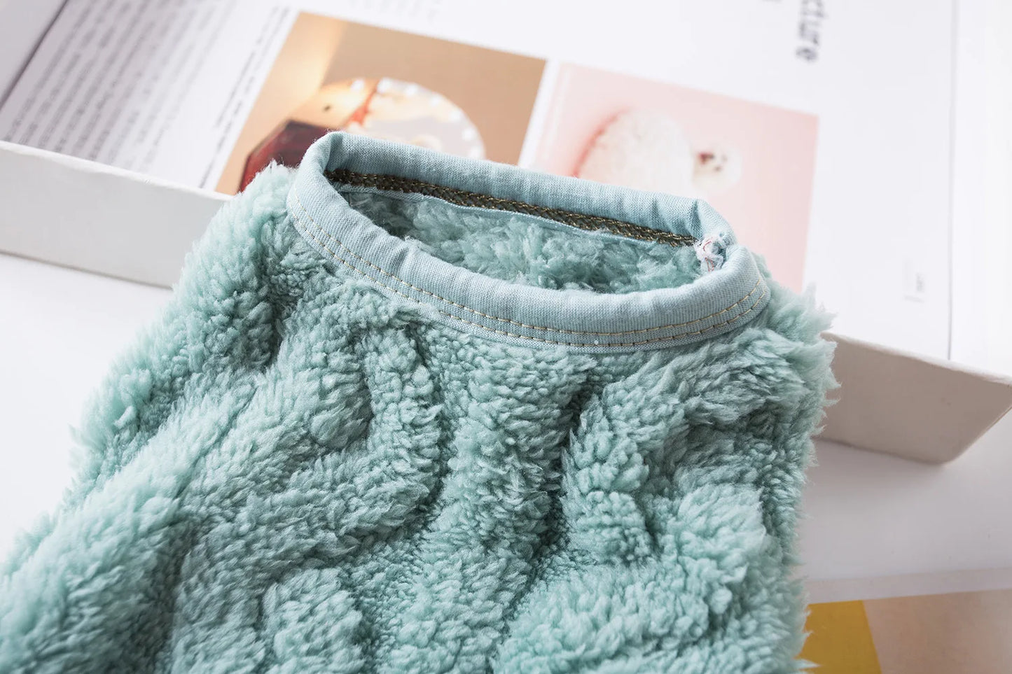 Soft Cozy Cat Clothes Winter Warm Fleece Costume Autumn Sphynx Vest Sweater for Small Dog Pullover Kitten Pet Jacket Coat Outfit Beauty World Shop