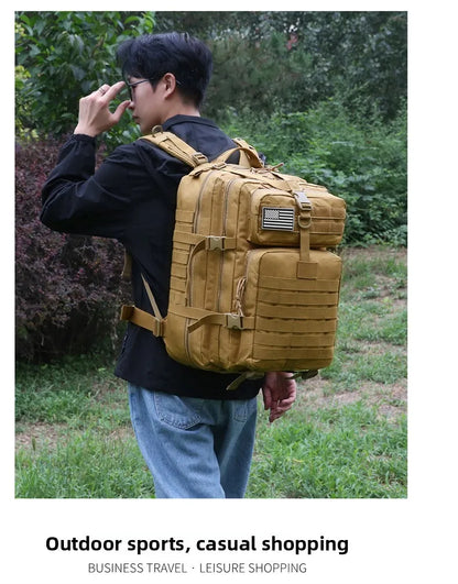 Adjustable Shoulder Straps Hiking Backpack Zipper Closure Travel Sports Camping Mountaineering Cycling Outdoor Unisex Foldable L Beauty World Shop