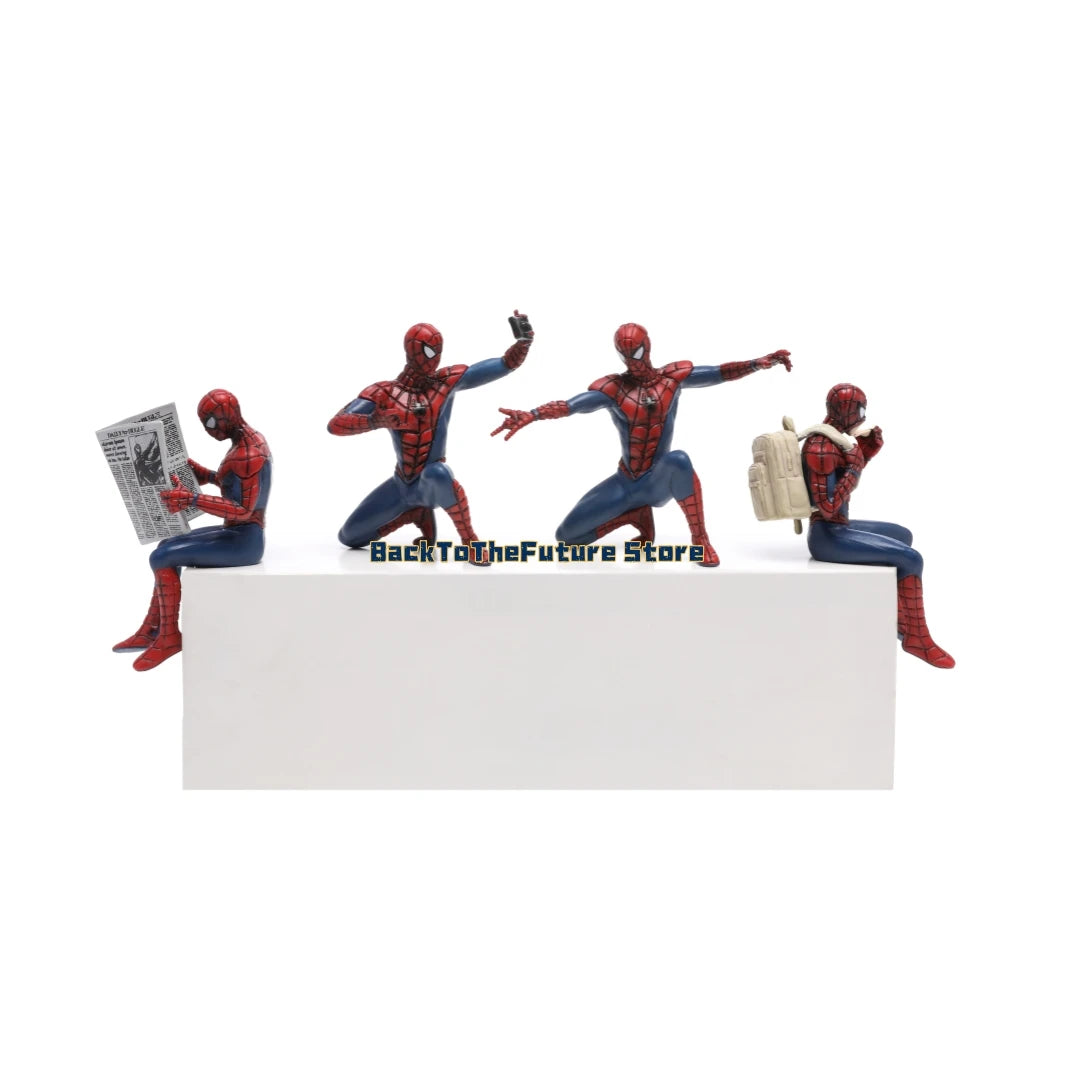 Hasbro Marvel Spider Man Superhero Spiderman 7-9cm Action Figure Spider-Man Anime Collection Mini Toys Model Children Gift Beauty World Shop