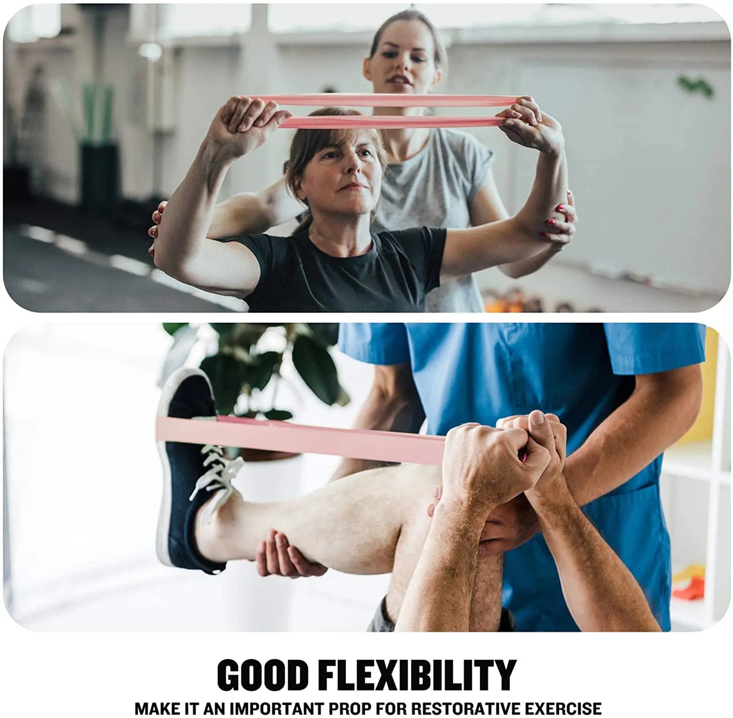 Different Resistance Bands Yoga Band Fitness Exercise Training Hip Tension Band Leg Squat Dance Elastic Loop Stretch Band Beauty World Shop