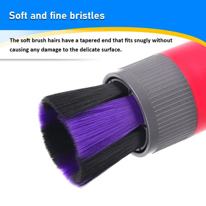 Traceless Dust Brush Part Fit for Dyson V7 V8 V10 V11 V15 Part Vacuum Cleaner Accessories Replacement Dusting Brush Attachment Beauty World Shop
