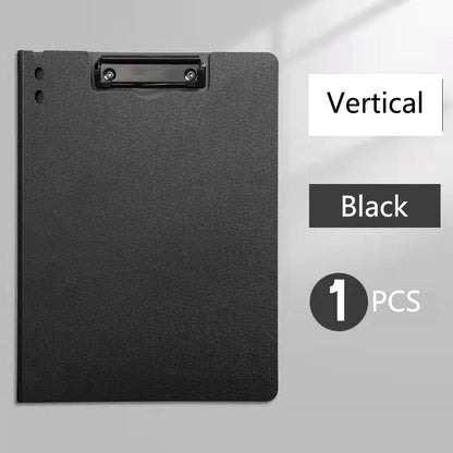 Frosted File Folder Student Test Paper Folder Data Storage Book Office Supplies Board File Folder Writing Board Single Folder Beauty World Shop