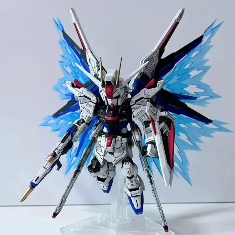 Mgsd Freedom Zgmf-X10a Mechanical Assembly Model Kit Action Figures Boys Robot Toy Desktop Decoration Christmas Gift Collectible Beauty World Shop