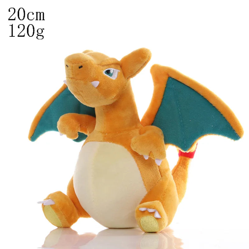 20cm Pokemon Stuffed Plush Toys Kawaii Pikachu Raichu Jenny Turtle Anime Doll Kids Birthday Christmas Gift Beauty Fashion