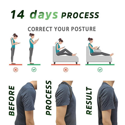 1pcs Back Posture Corrector Neck Brace Training Equipment Home Office Man Woman Postura Shoulder Support Correction Belt Beauty World Shop