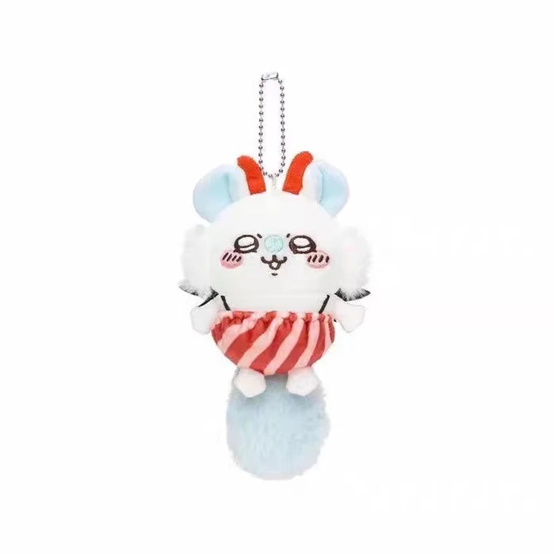 Chiikawa Pepper Cute Red ハチワレ Plush Doll Hachiware USAGI うさぎ USAGI ちいかわ Bag Pendant Cartoon Halloween Gift Plush Toy Beauty World Shop