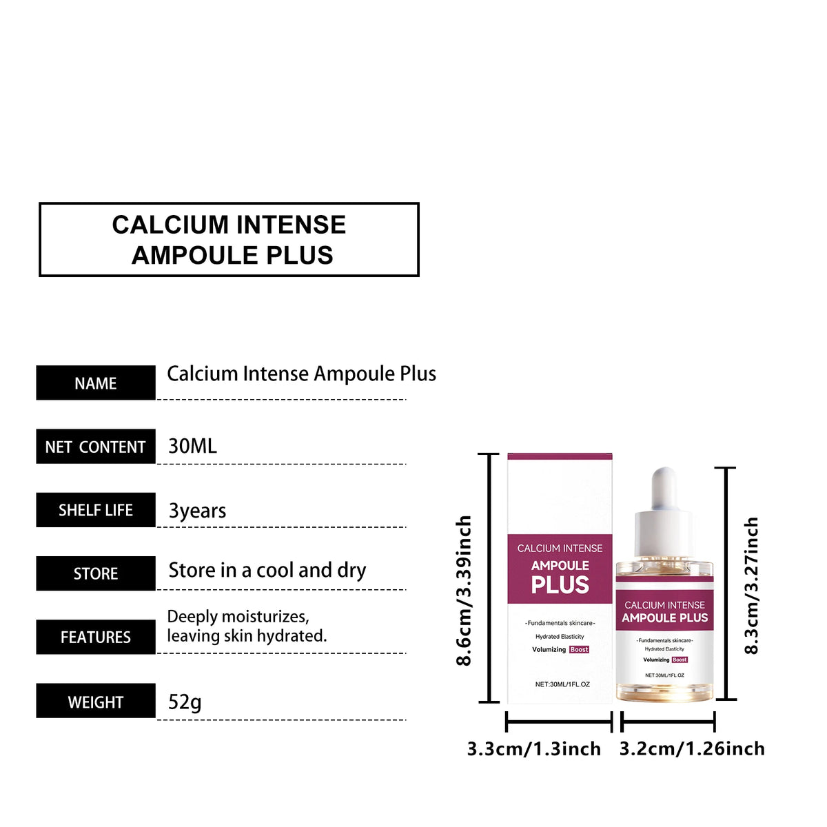 Korean Calcium Volume Multi Balm Stick Collagen Facial Moisturizing Stick Lip Balm Anti-wrinkle Cream Firming Soften Skin Care Beauty World Shop