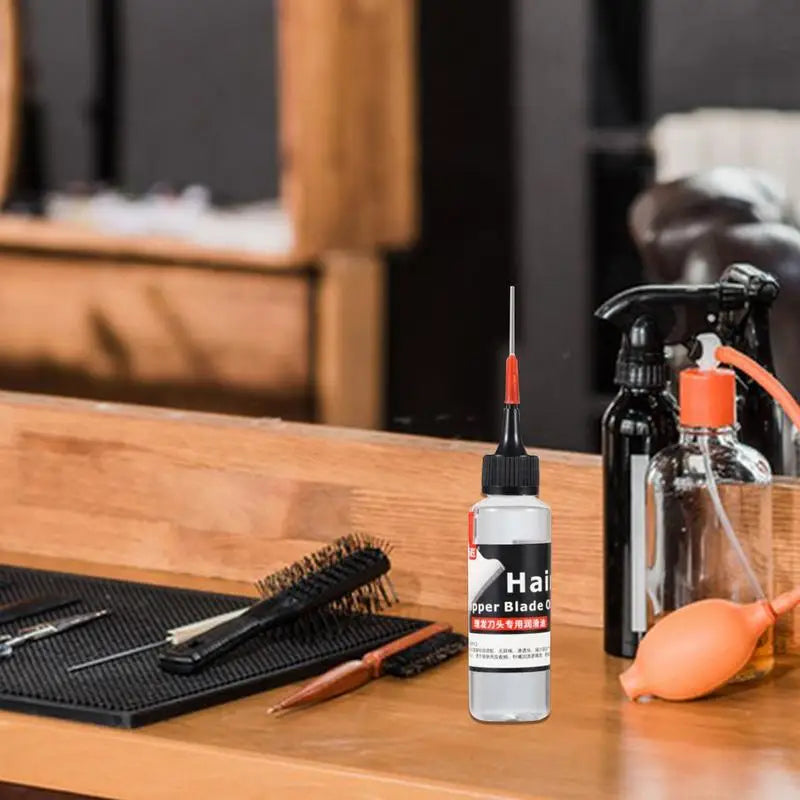 Trimmer lubricating oil Hair scissors lubrication Reduce metal friction No odor For hair cutting tool maintenance lubrication Beauty World Shop