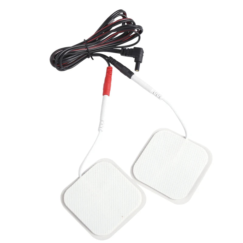 Electrode Lead Wires TENS Conductive Standard Pin for Ems Massage Electrode Pad Standard Pin  Digital Tens Machine Health Care Beauty World Shop