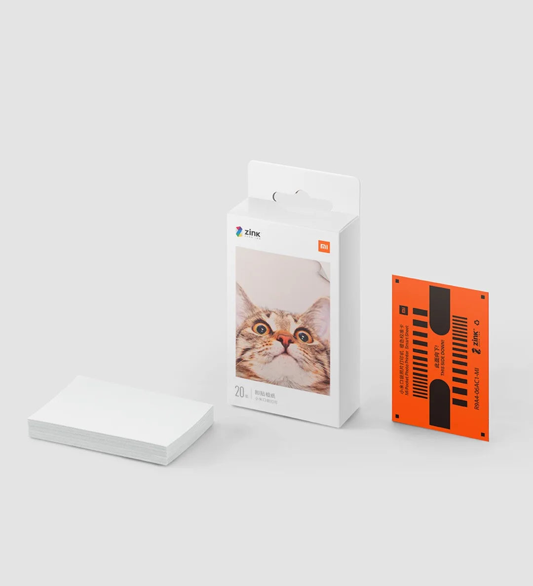 Original 100% Xiaomi ZINK Pocket Printer Paper Self-adhesive Photo Print 50pcs Sheets Xiaomi 3-inch Mini Pocket Photo Printer CN Beauty World Shop