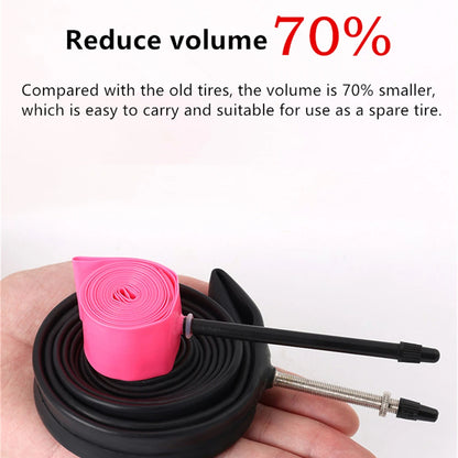 NPY 1Pcs Ultralight 28g Bike TPU Inner Tube 700X18 25 28 32 Road Bicycle TPU Material Tire 65mm Length French Valve Beauty World Shop