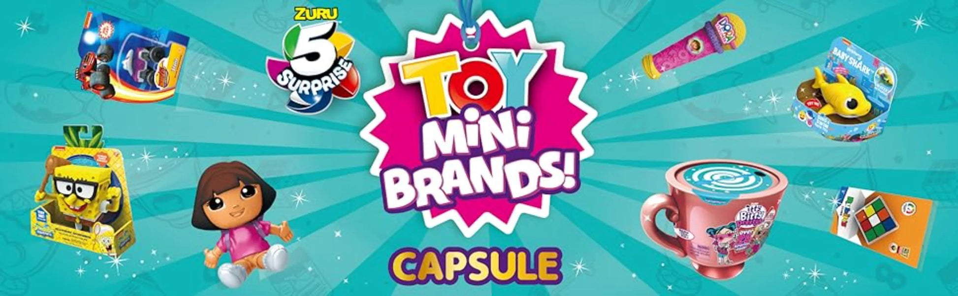 Zuru Mini Brands Toys 5 Surprise Mini Brands Toy Original Supermarket Miniature Toy  Miniature Toys Mystery Blind Box Series 1 Beauty World Shop