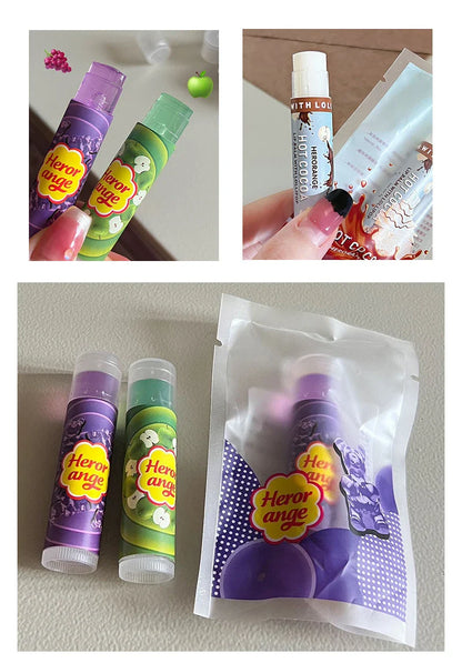 Multi flavor lollipop lipstick Hot Cocoa Lip Mask Moisturizes, moisturizes and reduces lip lines for men and women Beauty Trend Shop