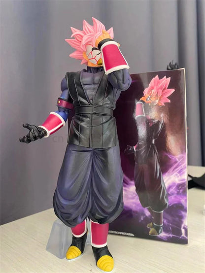 Super Dragon Ball Heroes Figure Zamasu Black Goku 25cm PVC Action Figures GK Statue Collection Model Toys for Children Gifts Beauty World Shop