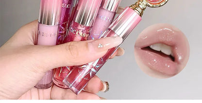 MAGIC CASA Shimmering Lip Gloss — Hydrating and Moisturizing, Mirror Finish, Plumping Glass-Like Lips Beauty Trend Shop