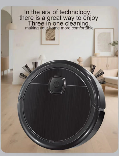 3-in-1 Smart Sweeping Robot Vacuum Mop 4000pa Strong Suction Washable Mop For Pet Hair Hard Floor Ideal Home Kitchen Room 2025