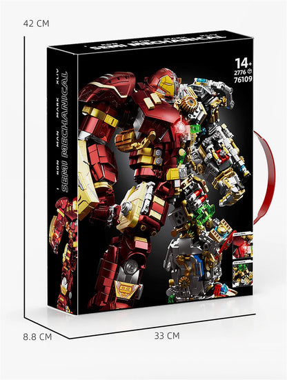 Variety Iron Heroes Blocks Action Figures Mark Building Sets Buster Mech DIY Brick Collectible Toys for Boys Adult Kids Gifts Beauty World Shop