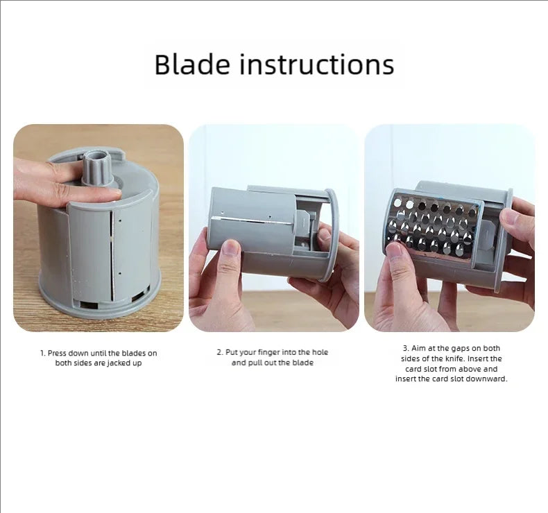 Multi-function Vegetable Cutter Household Kitchen Electric Vegetable Cutter Vegetable Slicer Shredder Automatic Beauty World Shop
