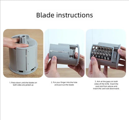 Multi-function Vegetable Cutter Household Kitchen Electric Vegetable Cutter Vegetable Slicer Shredder Automatic Beauty World Shop