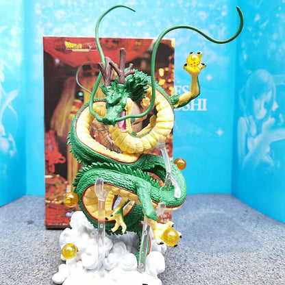 Creator X Creator Dragon Ball Shenron Green With Cloud Anime Action Figure Collection Model PVC Doll Toy Gift Decoration QY Beauty World Shop