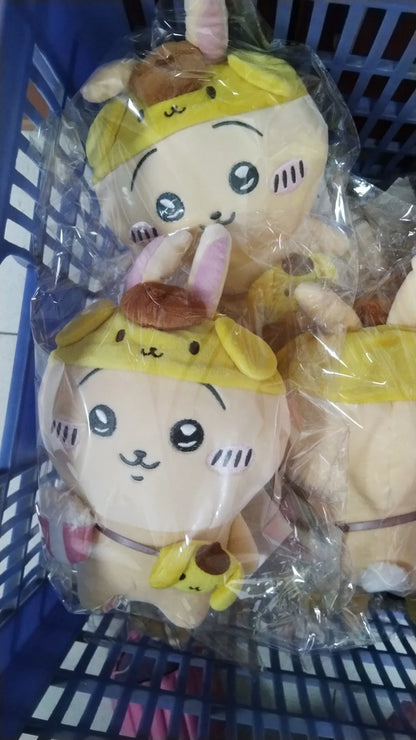Self-deprecating Bear Chiikawa Sanrioi hachiware Plush Toy Co-branded Doll Pendant Cute Jiyi Xiaohachi Usaki Bedroom Ornaments Beauty World Shop