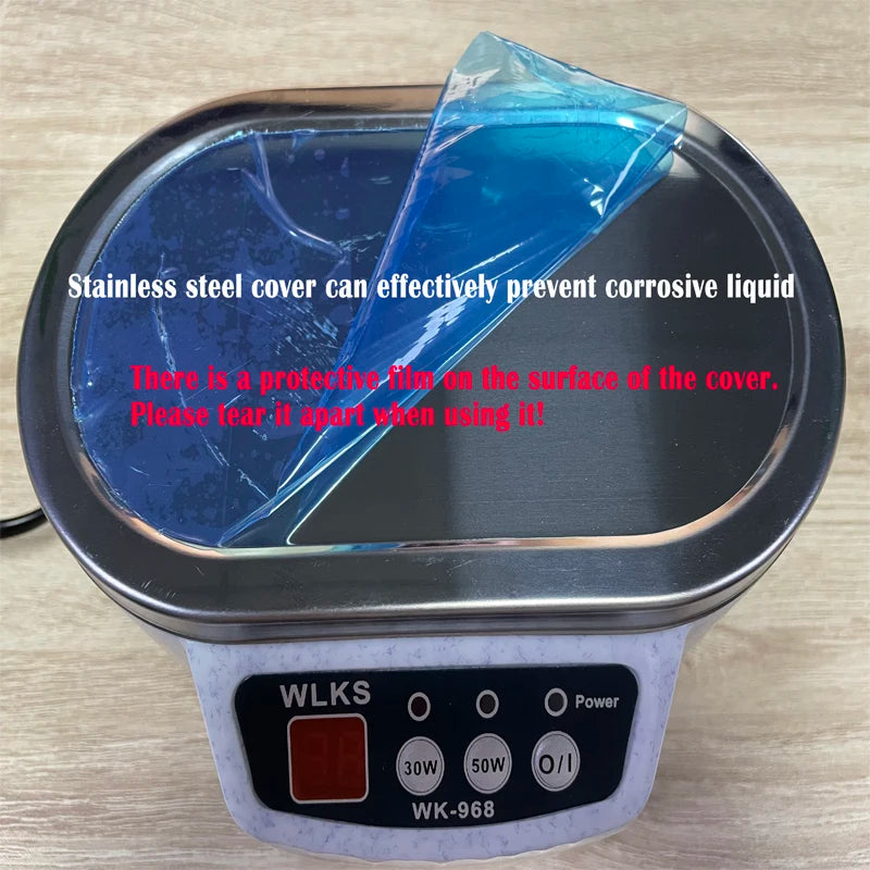 Digital Ultrasonic Cleaner Bath For Jewelry Parts Glasses Manicure Stones Cutters Dental Razor Ultrasound Cleaner Machine Beauty World Shop