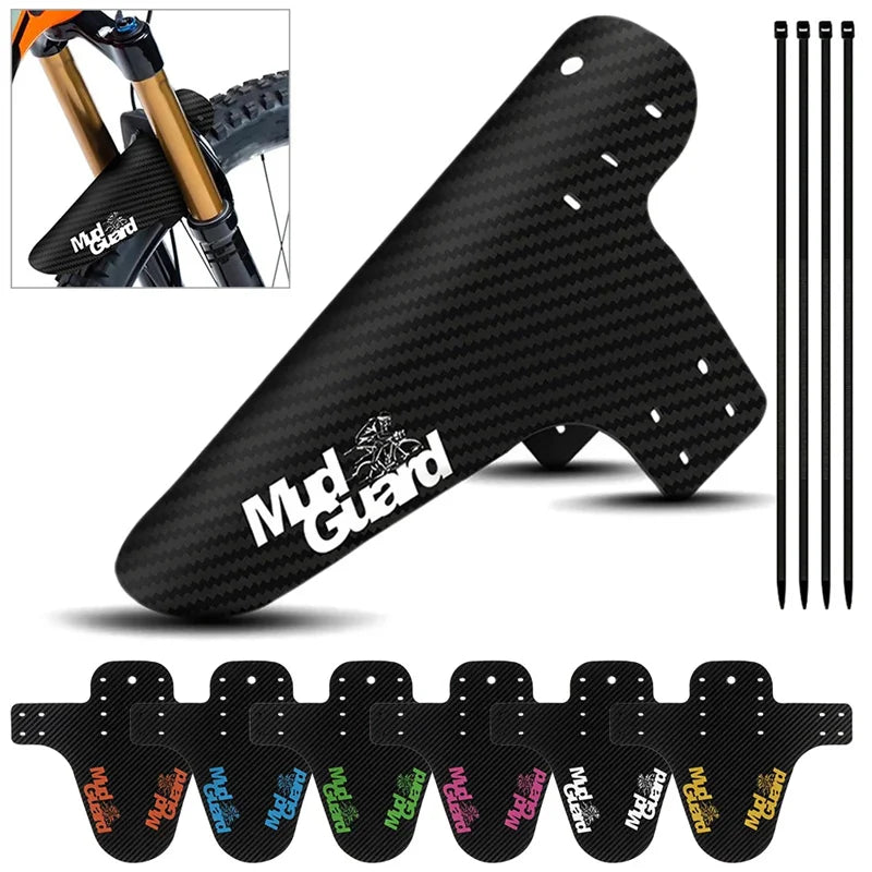 1 PC Colorful Bicycle Fenders Front Rear Common Mudguard MTB Mud Guard Wings Cycling Accessories Road Bike Protective Parts Beauty World Shop
