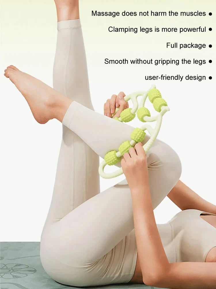 12-Round Slimming & Muscle Relaxation Equipment for Thighs and Calves, Leg Toning Artifact Beauty World Shop