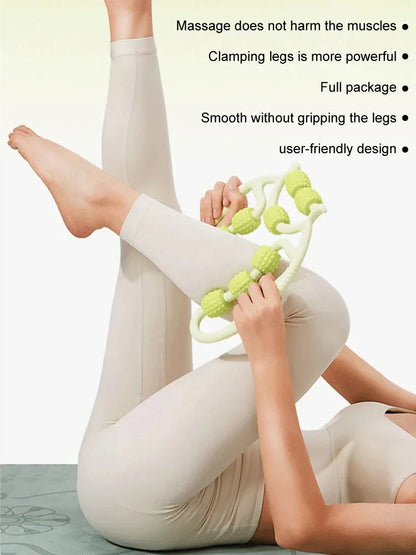 12-Round Slimming & Muscle Relaxation Equipment for Thighs and Calves, Leg Toning Artifact Beauty World Shop
