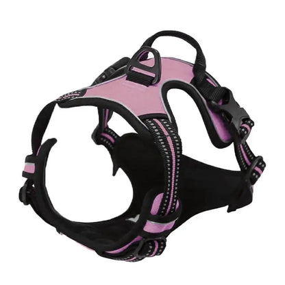 No Pull Dog Harness Front Clip Heavy Duty Reflective Easy Control Handle for Large Dog Walking Beauty World Shop
