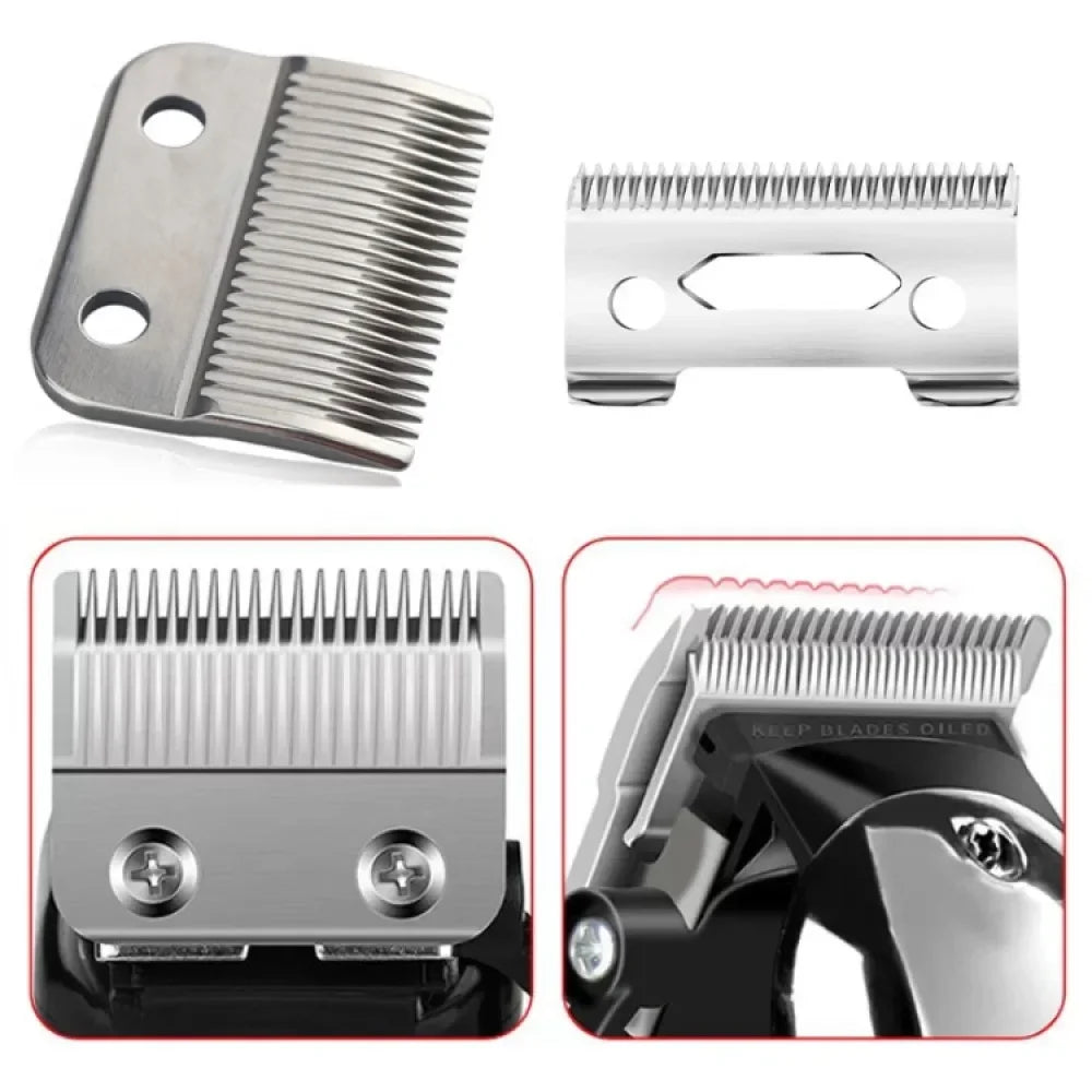 Kemei PG1990A USB Rechargeable Electric Hair Clipper Professional Cordless Men Hair Trimmer Men's Hair Cutting Machine Trimmer Beauty Trend Shop