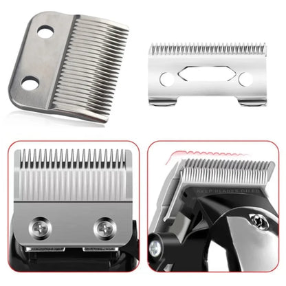 Kemei PG1990A USB Rechargeable Electric Hair Clipper Professional Cordless Men Hair Trimmer Men's Hair Cutting Machine Trimmer Beauty Trend Shop