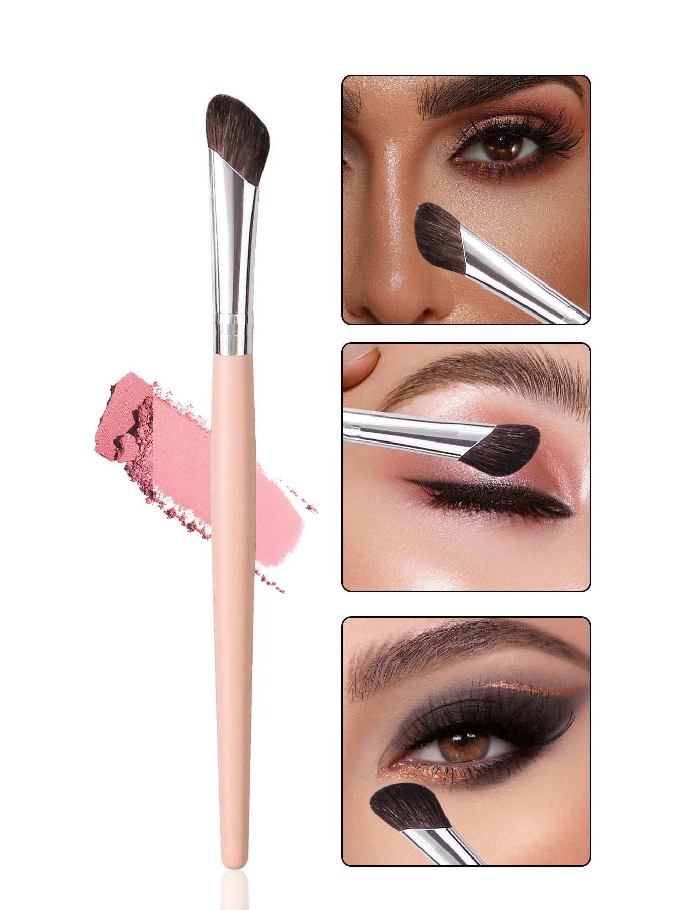 3D Nose Shadow Brush V Face Contour Makeup Brushes Soft Hair Blush Highlight Powder Cosmetic Women Facial Beauty Tools Beauty World Shop