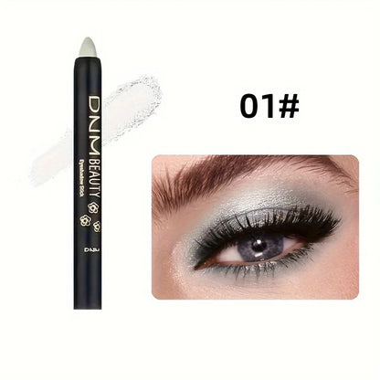 Shimmery Monochrome Eyeshadow Pencil - Waterproof, LongLasting Eye Makeup in Black, Blue, Pink, Purple, Fair - 9 ColorGlitter Ey Beauty Trend Shop