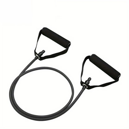 1pc 4-Level Resistance Bands with Handles for Home Workouts and Strength Training - Perfect for Yoga, Pilates,and fitness equipm Beauty World Shop