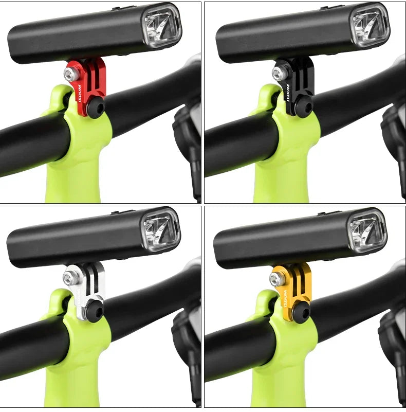 MUQZI For Brompton Folding Bike Light Holder Bicycle Lighting Lamp Mount Adapter Computer Holder Base Bicycle Accessories Beauty World Shop